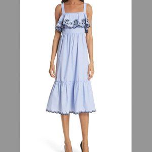 Kate Spade Daisy Embroidered Patio Dress